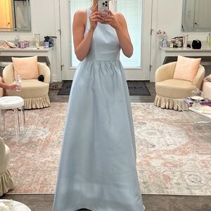 Alfred Sung - Mist color Bridesmaids Dress - Style D707 - Dessy